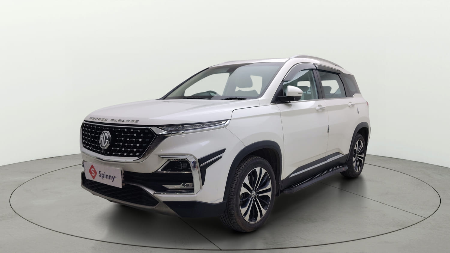 Used 2022 MG Motors Hector Sharp 1.5 Petrol CVT Petrol Automatic exterior LEFT FRONT CORNER VIEW