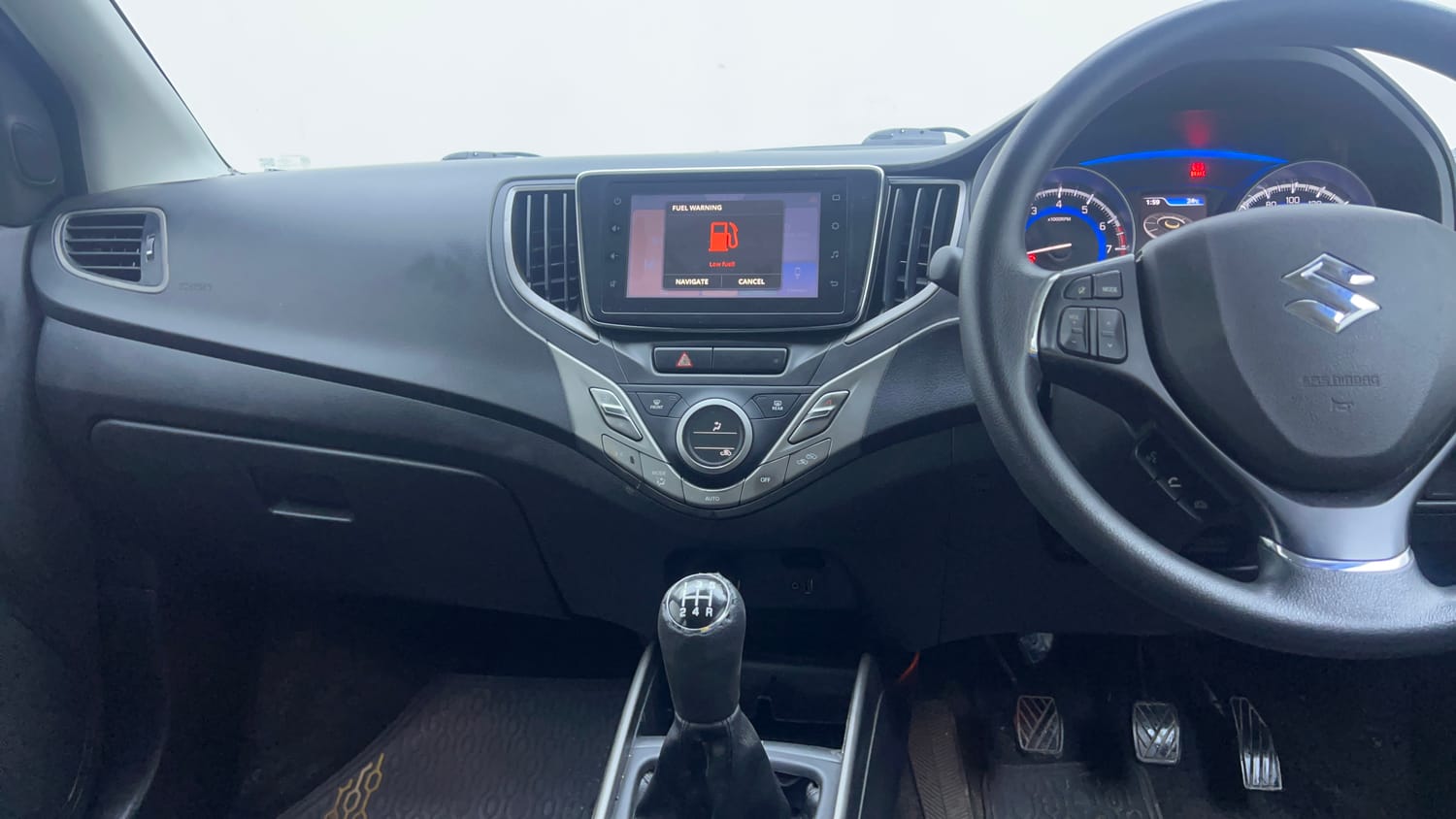 Used 2019 Maruti Suzuki Baleno Zeta 1.2 Petrol Manual interior MUSIC SYSTEM & AC CONTROL VIEW