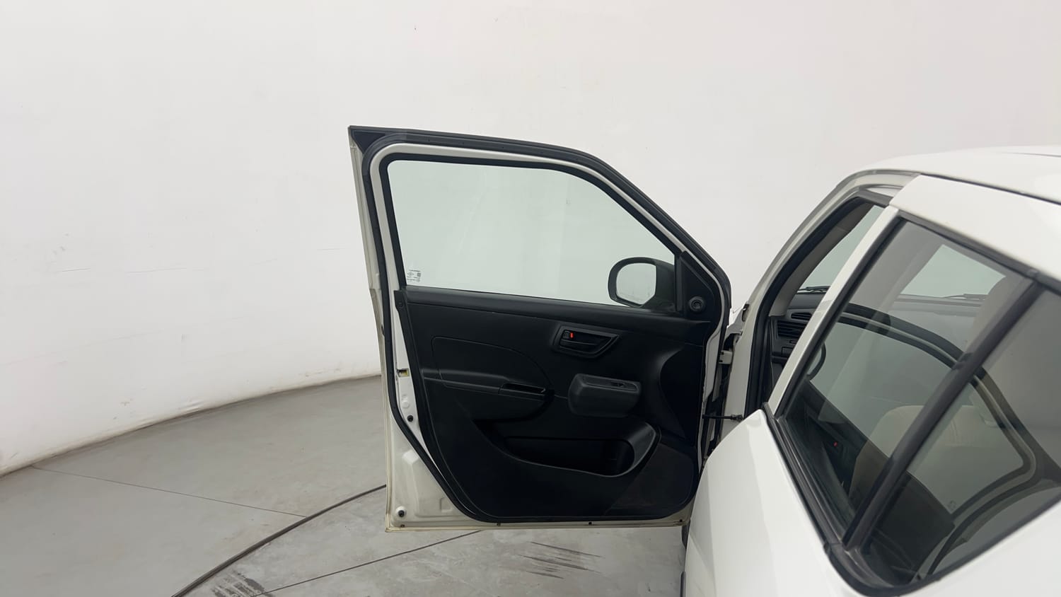 Used 2012 Maruti Suzuki Swift LXi Petrol Manual interior LEFT FRONT DOOR OPEN VIEW
