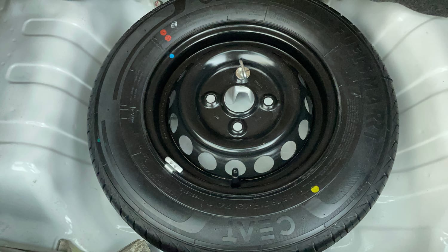 Used 2020 Maruti Suzuki Alto 800 LXi Petrol Manual tyres SPARE TYRE VIEW
