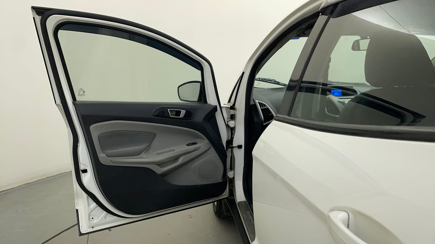 Used 2013 Ford EcoSport Titanium 1.5 Ti-VCT Petrol Manual interior LEFT FRONT DOOR OPEN VIEW