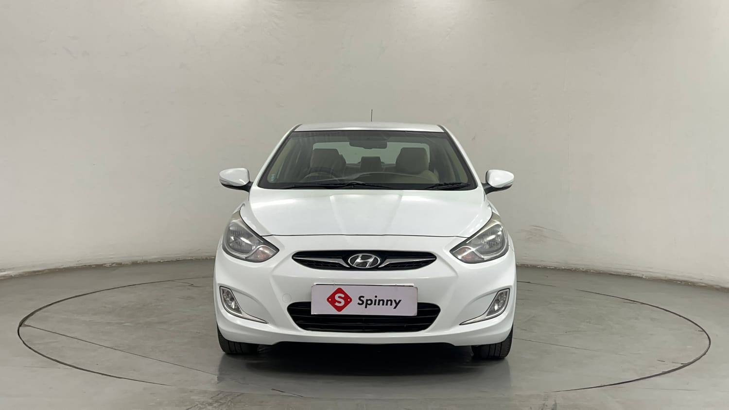 Used 2013 Hyundai Verna Fluidic 1.6 VTVT SX Opt Petrol Manual exterior FRONT VIEW