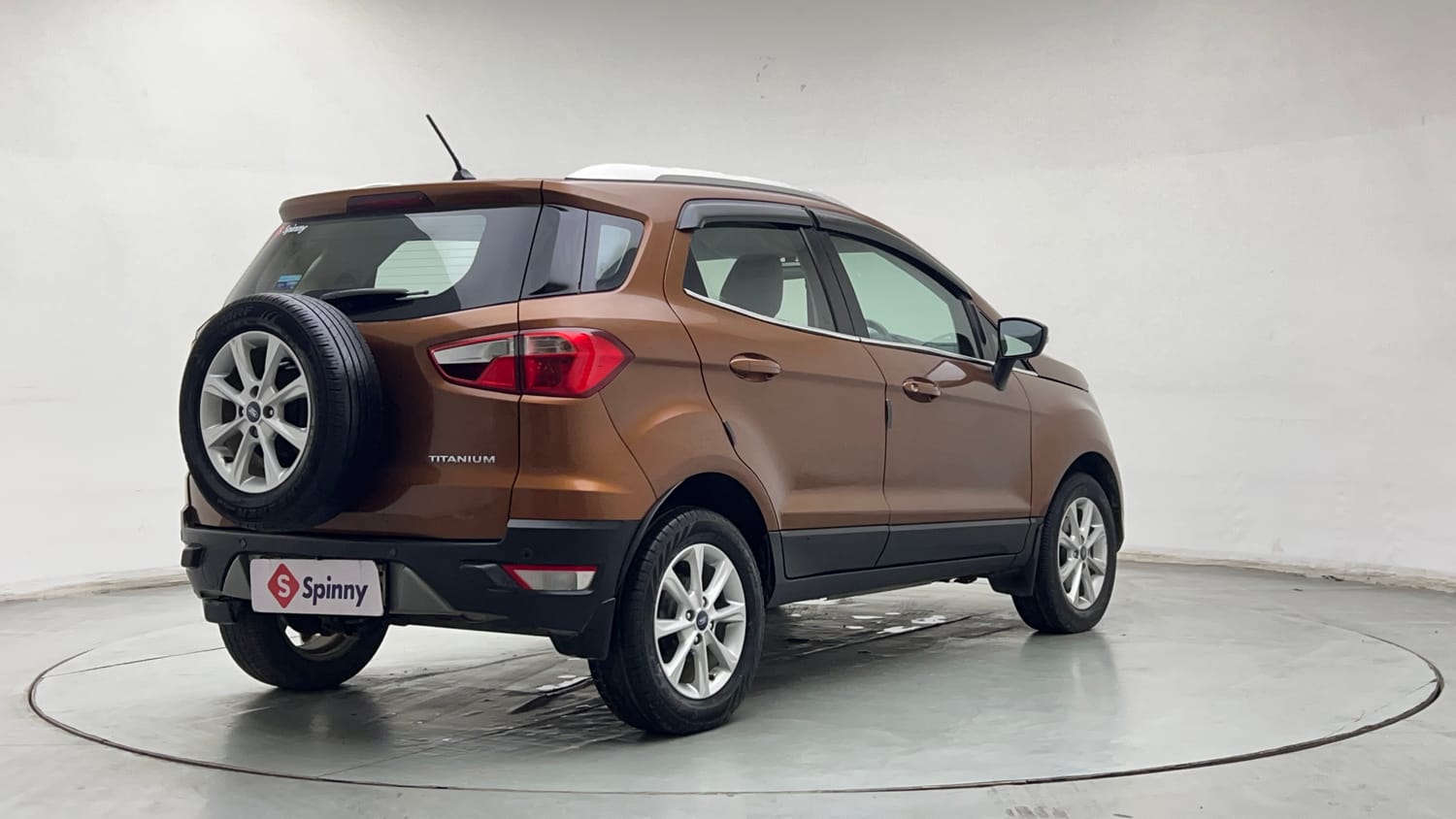 Used 2018 Ford EcoSport Titanium 1.5L Ti-VCT Petrol Manual exterior RIGHT REAR CORNER VIEW