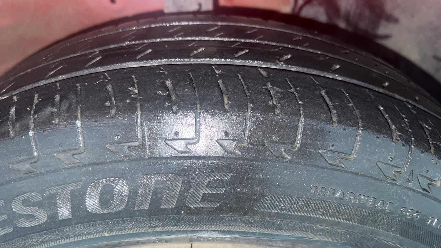 Used 2022 Maruti Suzuki Celerio VXi Petrol Manual tyres RIGHT FRONT TYRE TREAD VIEW
