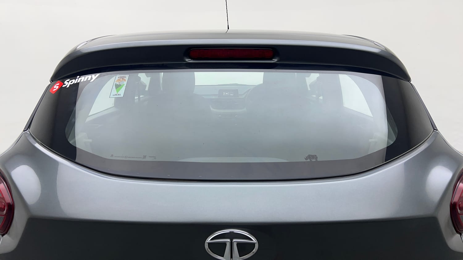Used 2023 Tata Punch Adventure AMT Petrol Automatic exterior BACK WINDSHIELD VIEW