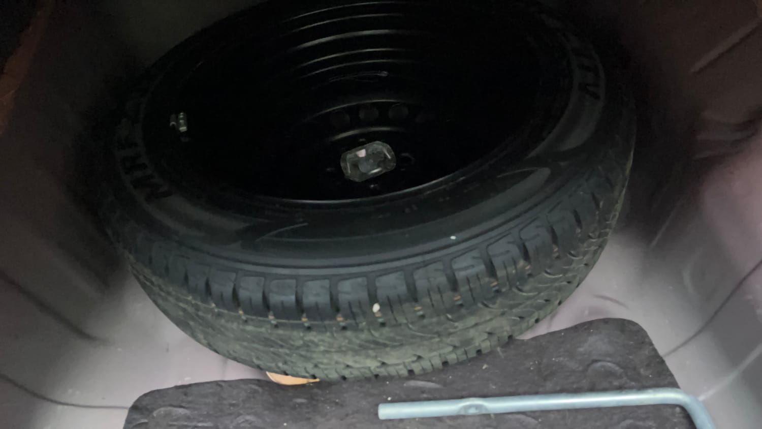Used 2022 Honda City ZX CVT Petrol Petrol Automatic tyres SPARE TYRE VIEW