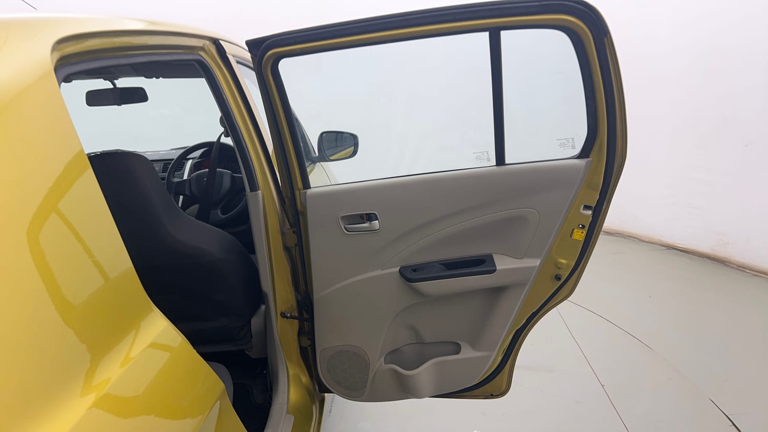 Used 2014 Maruti Suzuki Celerio VXi Petrol Manual interior RIGHT REAR DOOR OPEN VIEW
