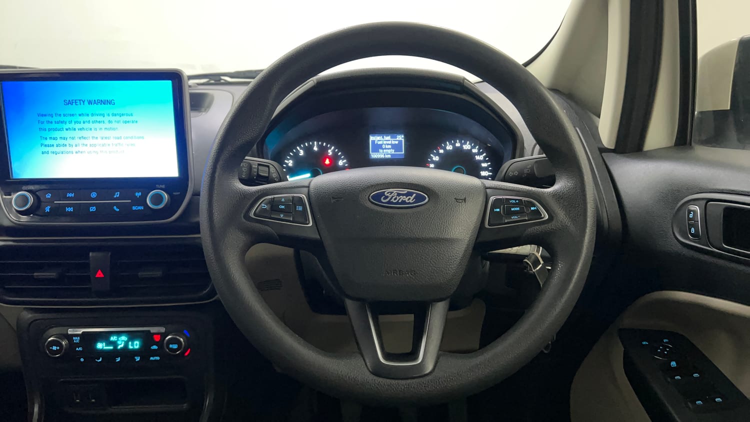 Used 2021 Ford EcoSport Trend 1.5L Ti-VCT Petrol Manual interior STEERING VIEW