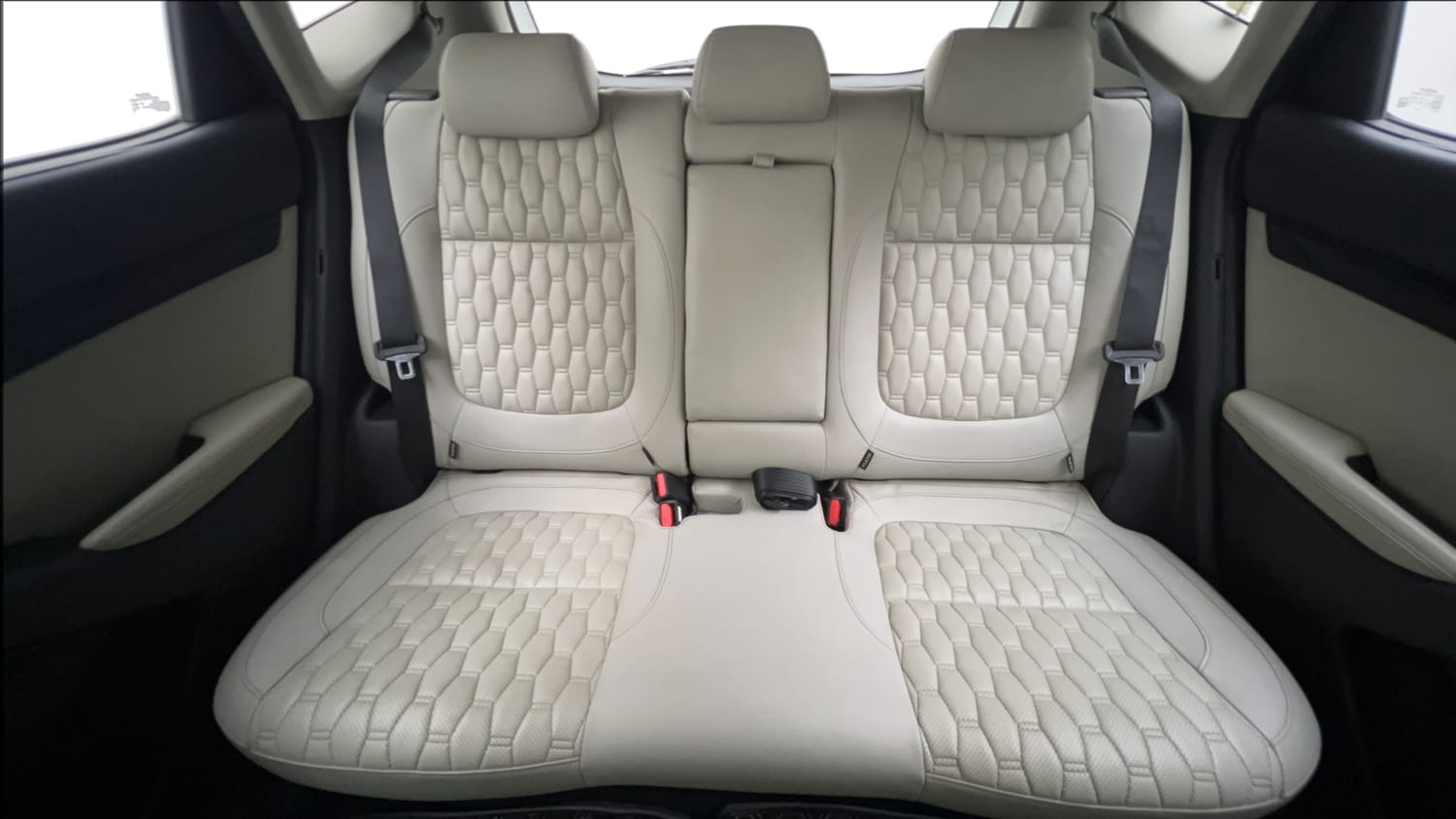 Used 2021 kia Seltos HTX 1.5 IVT Petrol Automatic interior REAR SEAT CONDITION VIEW