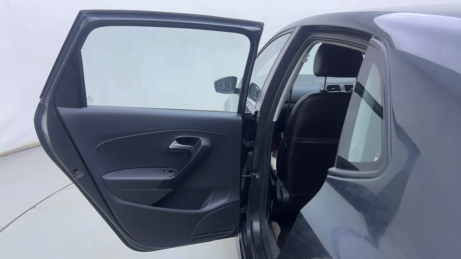 Used 2017 Volkswagen Polo Comfortline 1.5L (D) Diesel Manual interior LEFT REAR DOOR OPEN VIEW