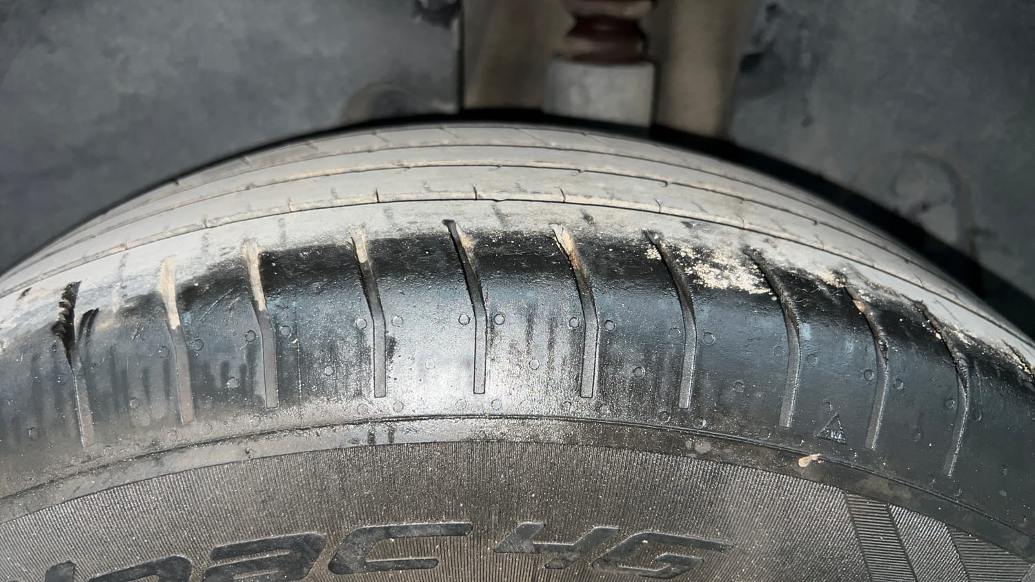 Used 2022 Hyundai Creta S 1.5 Diesel Diesel Manual tyres LEFT REAR TYRE TREAD VIEW