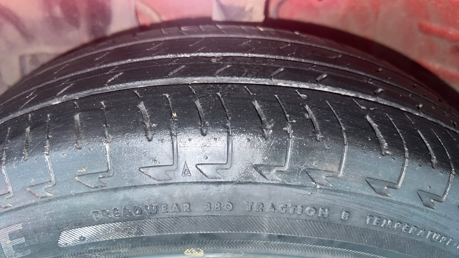 Used 2022 Maruti Suzuki Celerio VXi Petrol Manual tyres LEFT FRONT TYRE TREAD VIEW