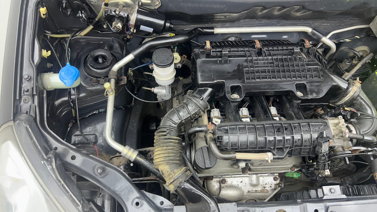 Used 2015 Maruti Suzuki Alto 800 Lxi Petrol Manual engine ENGINE RIGHT SIDE VIEW