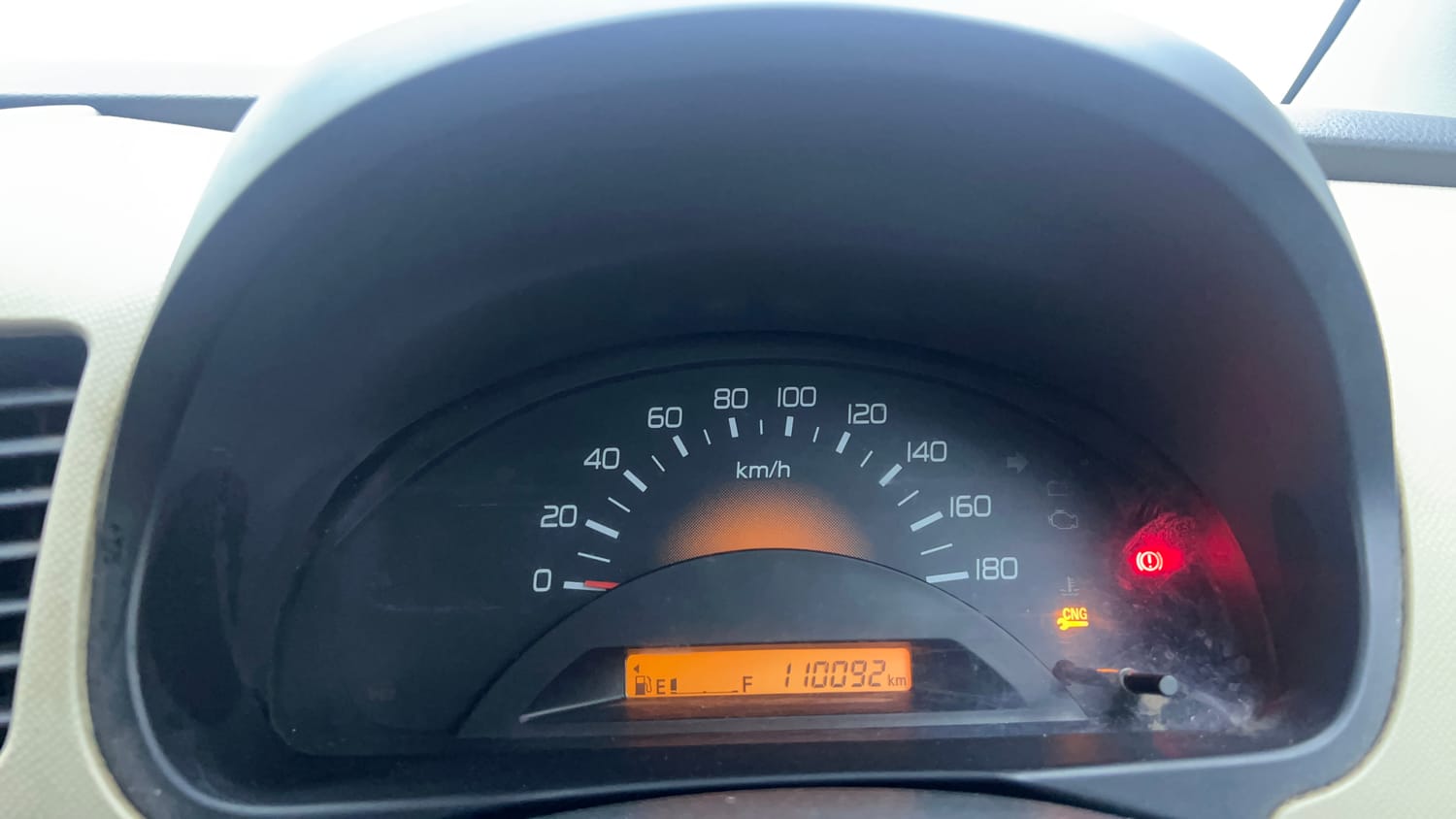 Used 2017 Maruti Suzuki Wagon R LXI CNG Cng Manual interior CLUSTERMETER VIEW