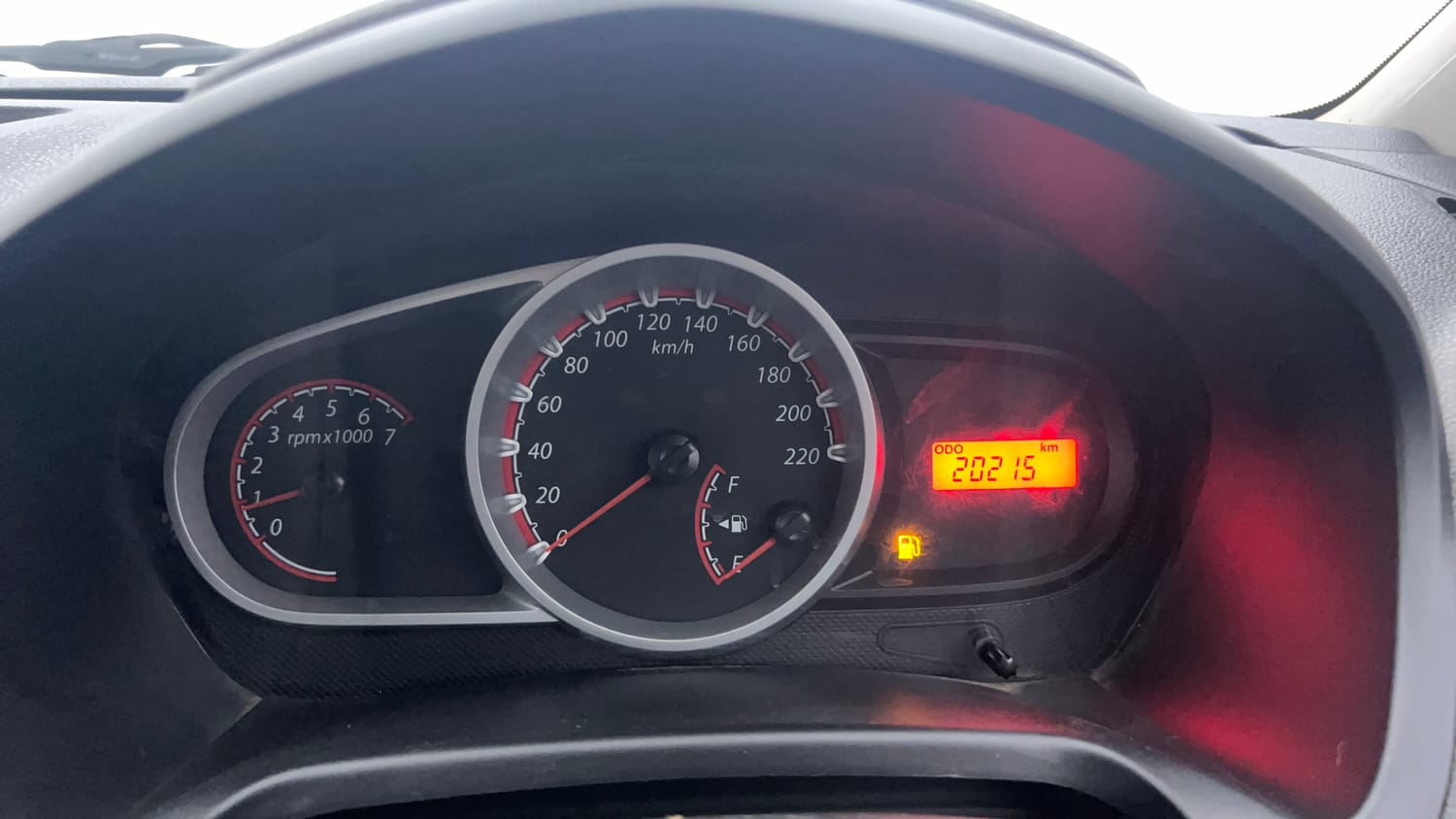 Used 2015 Ford Figo Duratec Petrol ZXI 1.2 Petrol Manual interior CLUSTERMETER VIEW