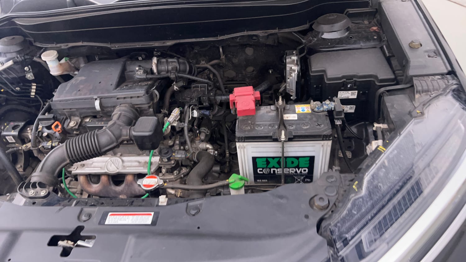 Used 2024 Toyota Urban Cruiser Hyryder G NeoDrive Petrol Manual engine ENGINE LEFT SIDE VIEW