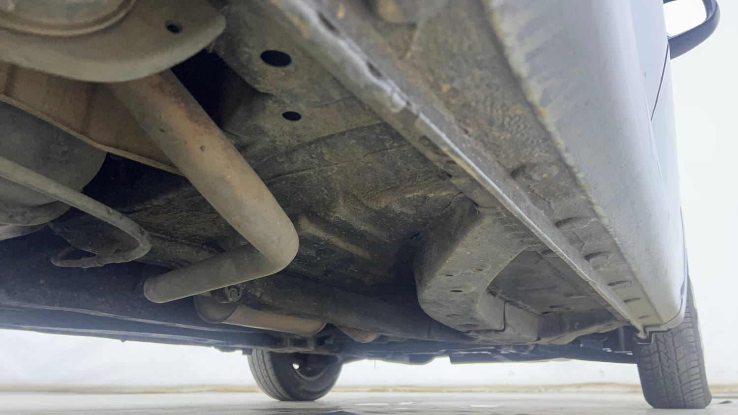 Used 2018 Honda Brio S (O)MT Petrol Manual extra REAR RIGHT UNDERBODY VIEW