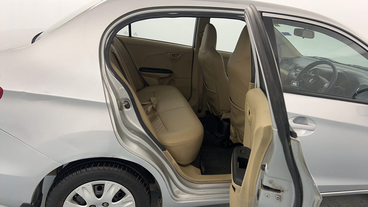 Used 2014 Honda Amaze 1.2 S i-VTEC Petrol Manual interior RIGHT SIDE REAR DOOR CABIN VIEW