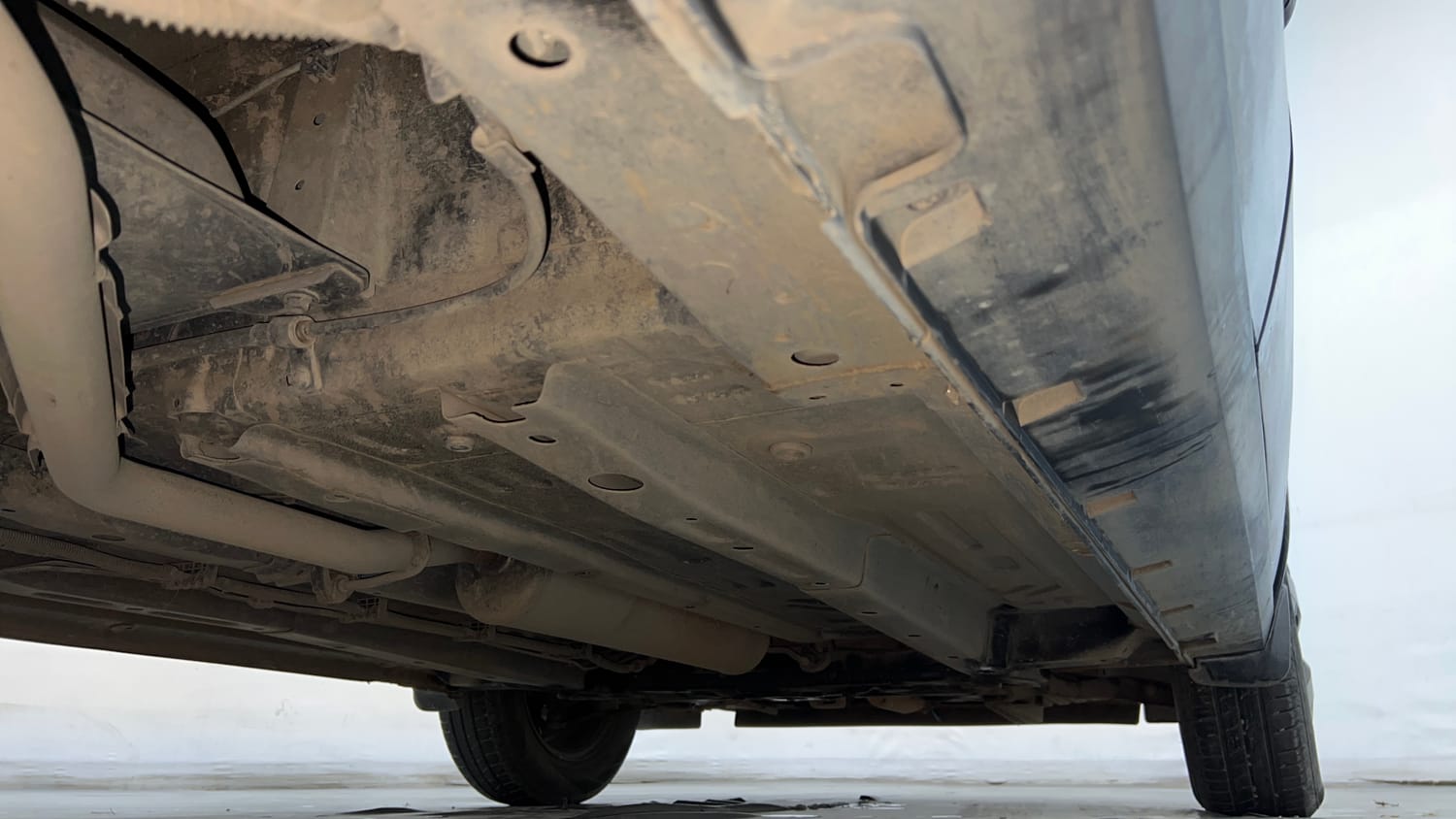 Used 2023 Tata Punch Adventure AMT Petrol Automatic extra REAR RIGHT UNDERBODY VIEW
