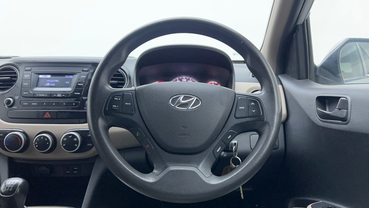 Used 2018 Hyundai Grand i10 Magna 1.2 Kappa VTVT Petrol Manual interior STEERING VIEW