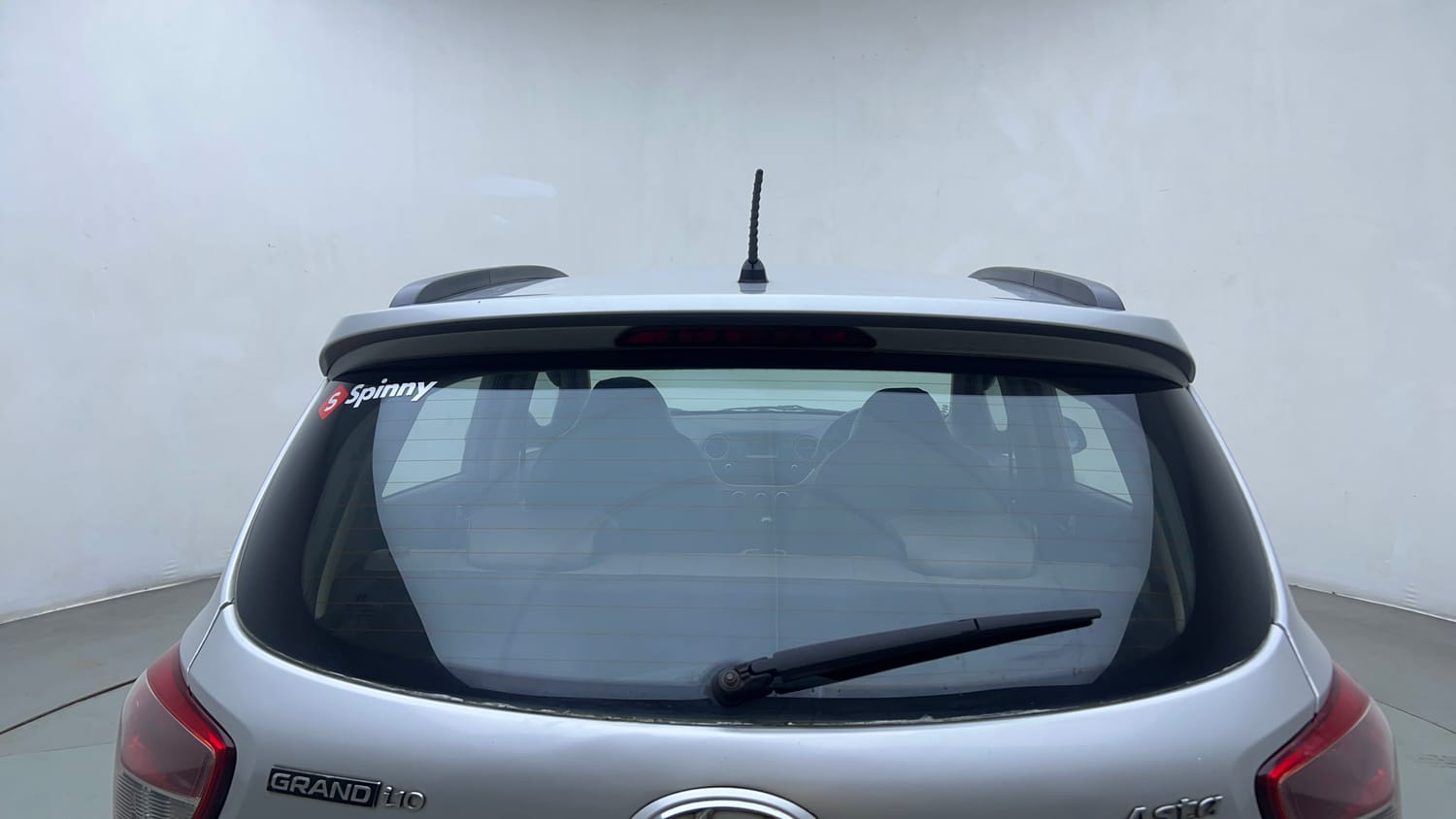 Used 2014 Hyundai Grand i10 Asta AT 1.2 Kappa VTVT Petrol Automatic exterior BACK WINDSHIELD VIEW