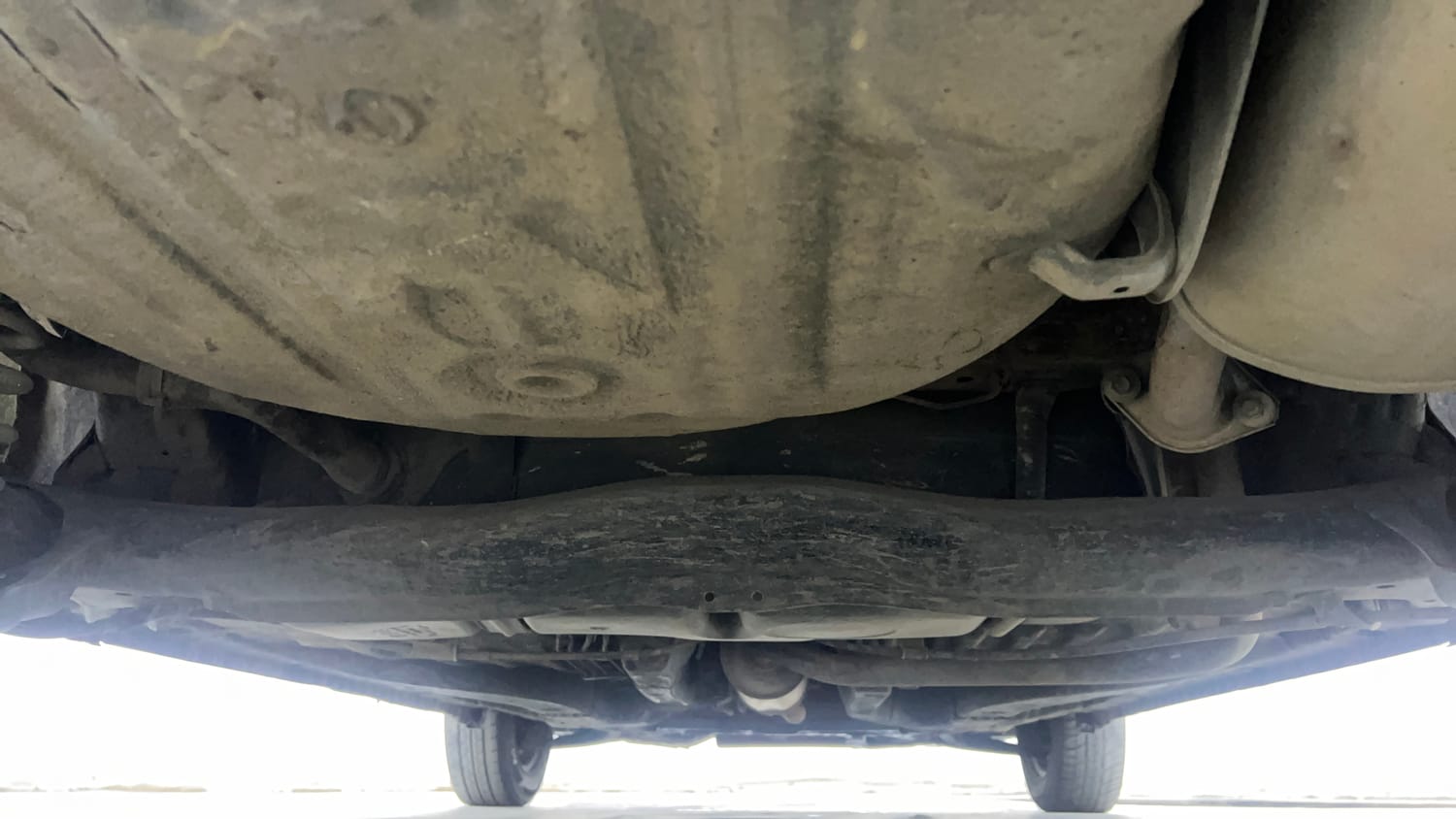 Used 2018 Honda Brio S (O)MT Petrol Manual extra REAR UNDERBODY VIEW (TAKEN FROM REAR)