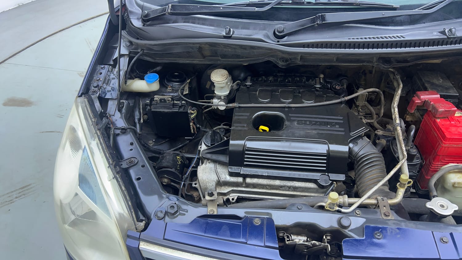 Used 2017 Maruti Suzuki Wagon R LXI CNG Cng Manual engine ENGINE RIGHT SIDE VIEW