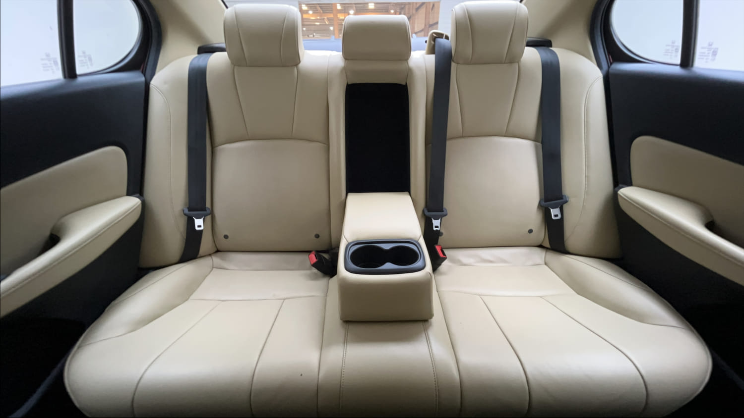 Used 2022 Honda City ZX CVT Petrol Petrol Automatic interior REAR SEAT CONDITION VIEW