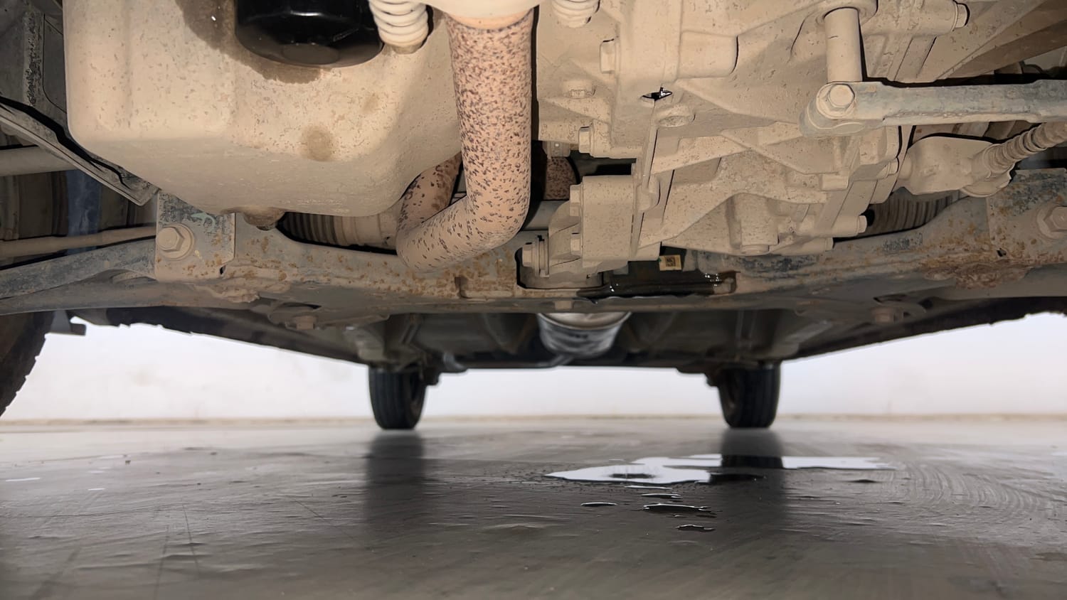 Used 2023 Maruti Suzuki Alto K10 VXi Plus Petrol Manual extra FRONT LEFT UNDERBODY VIEW