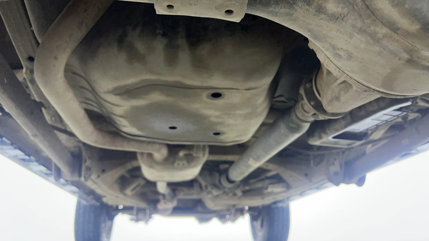Used 2023 Maruti Suzuki Jimny Alpha AT Petrol Automatic extra REAR UNDERBODY VIEW (TAKEN FROM REAR)
