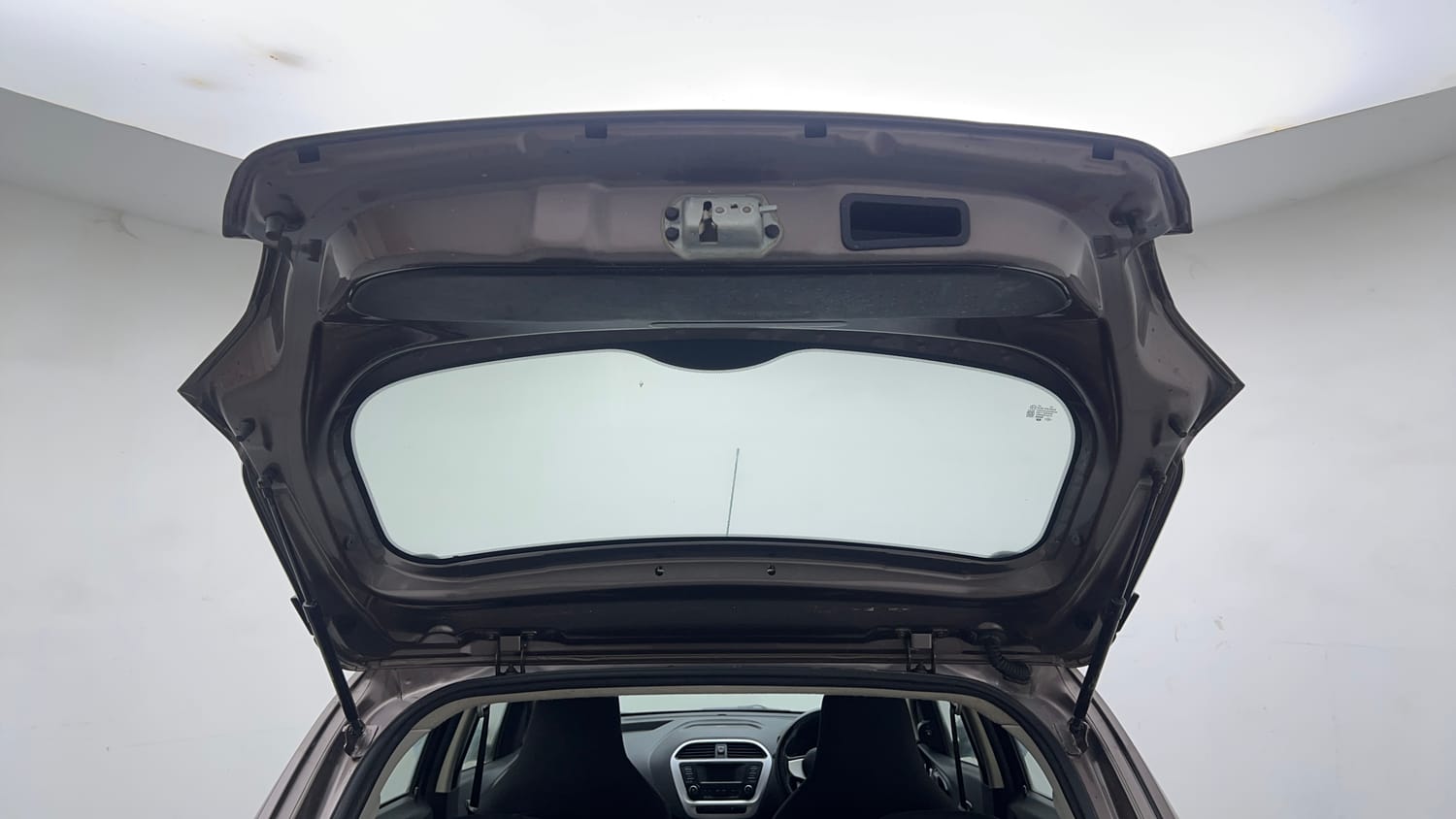 Used 2017 Tata Tiago Revotron XT Petrol Manual interior DICKY DOOR OPEN VIEW