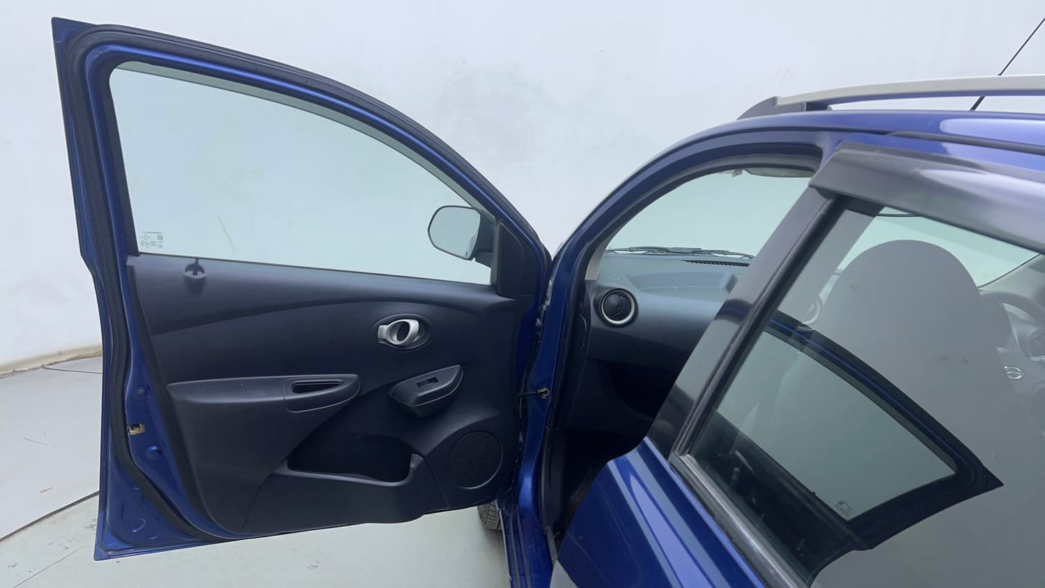 Used 2019 Datsun Go Plus T Petrol Manual interior LEFT FRONT DOOR OPEN VIEW