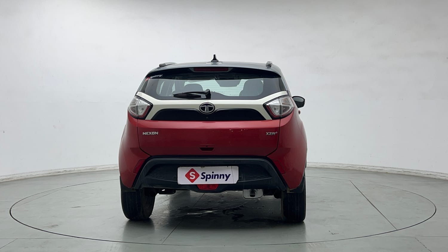 Used 2018 Tata Nexon XZA Plus Petrol Dual Tone Petrol Automatic exterior BACK VIEW