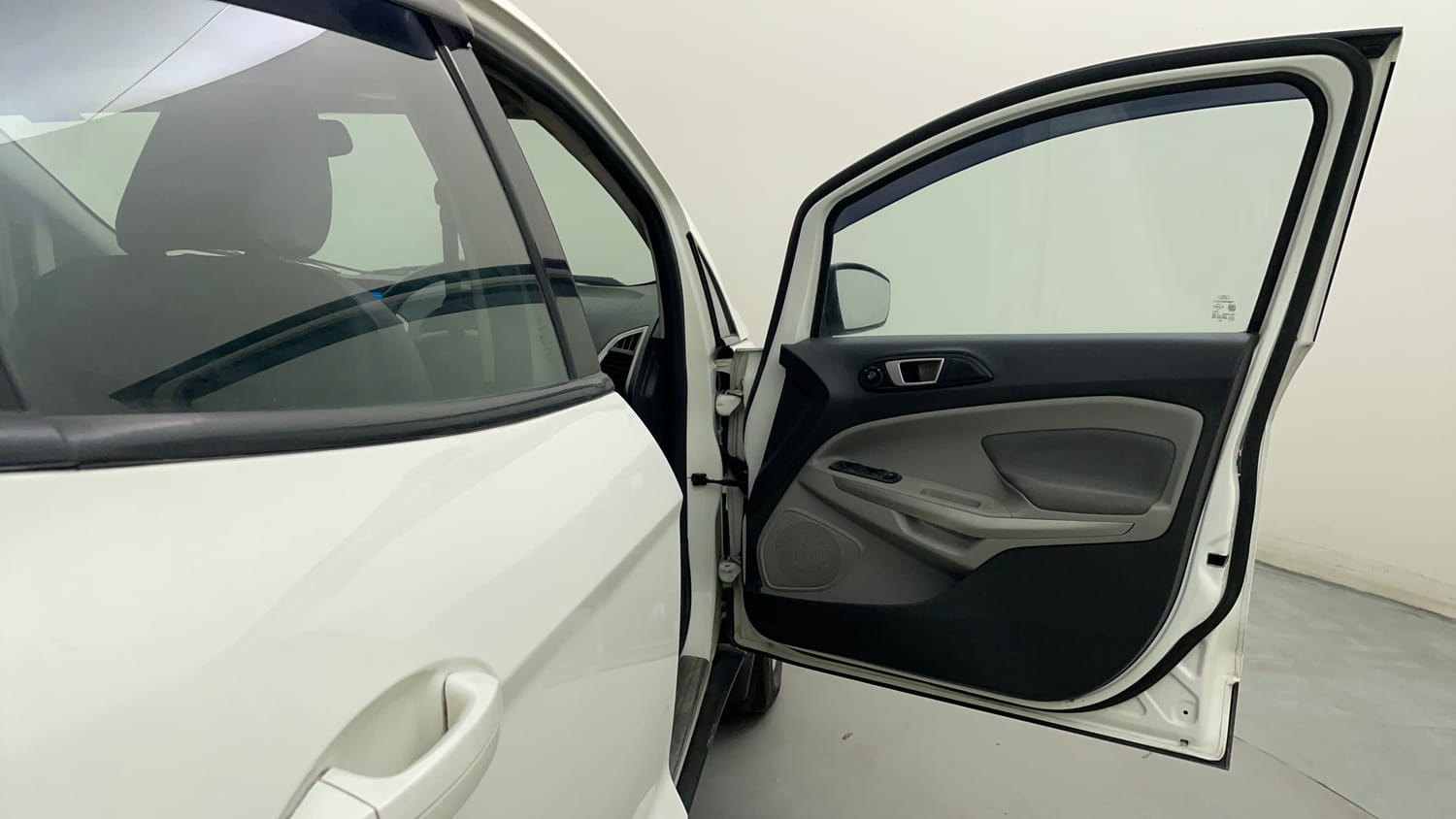 Used 2013 Ford EcoSport Titanium 1.5 Ti-VCT Petrol Manual interior RIGHT FRONT DOOR OPEN VIEW