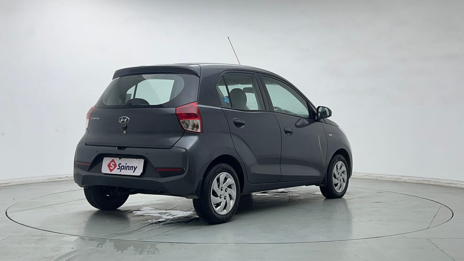 Used 2021 Hyundai Santro Sportz AMT Petrol Automatic exterior RIGHT REAR CORNER VIEW