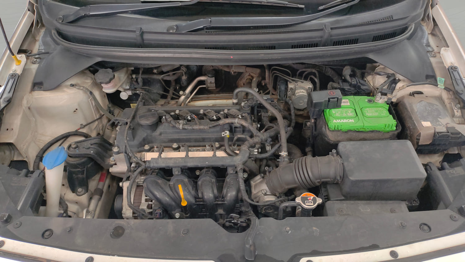 Used 2019 Hyundai Elite i20 Magna Plus 1.2 Petrol Manual engine ENGINE & BONNET OPEN FRONT VIEW
