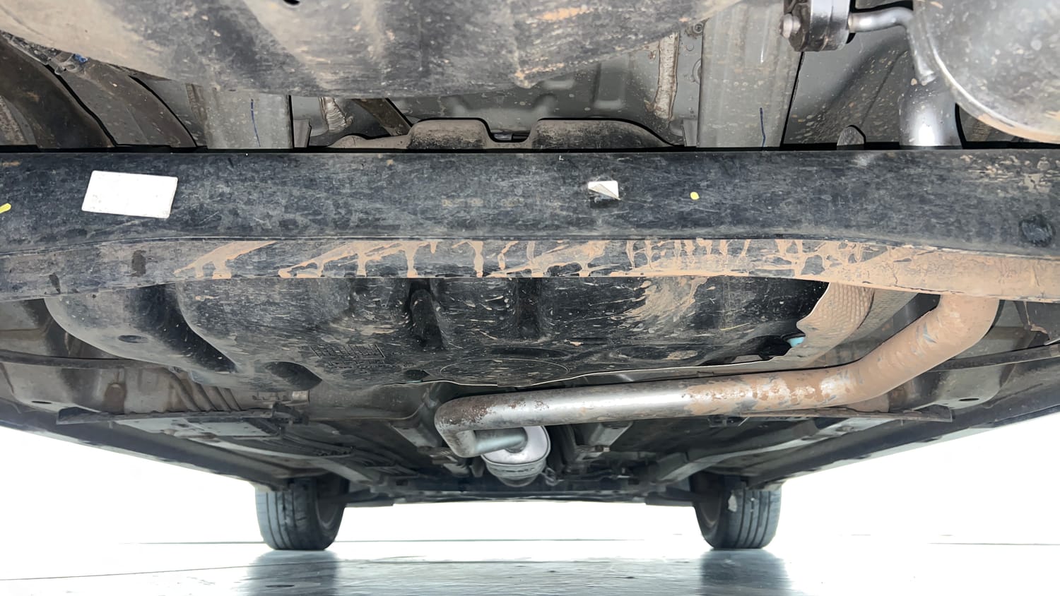 Used 2023 Hyundai i20 N Line N8 1.0 Turbo DCT Petrol Automatic extra REAR UNDERBODY VIEW (TAKEN FROM REAR)