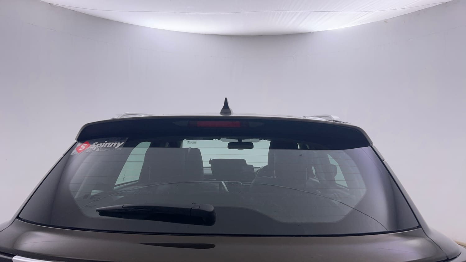 Used 2024 Toyota Urban Cruiser Hyryder V Hybrid Hybrid Automatic exterior BACK WINDSHIELD VIEW
