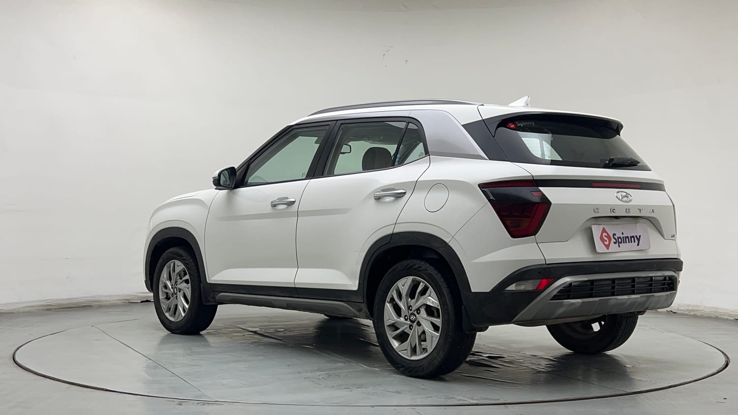 Used 2023 Hyundai Creta SX 1.5 Petrol Petrol Manual exterior LEFT REAR CORNER VIEW