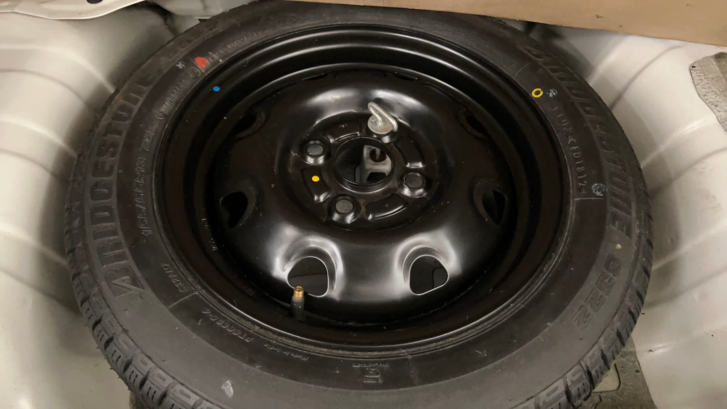 Used 2012 Maruti Suzuki Alto K10 VXi Petrol Manual tyres SPARE TYRE VIEW