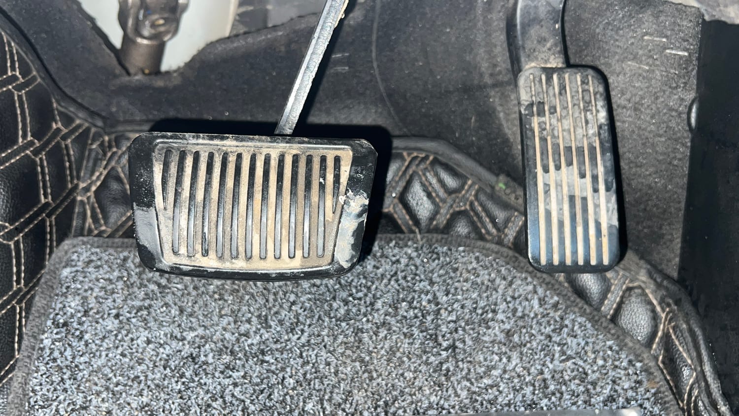 Used 2021 kia Seltos HTX 1.5 IVT Petrol Automatic interior PEDALS VIEW