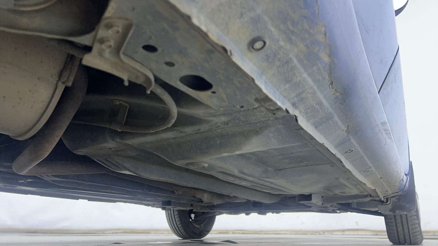 Used 2019 Datsun Go Plus T Petrol Manual extra REAR RIGHT UNDERBODY VIEW