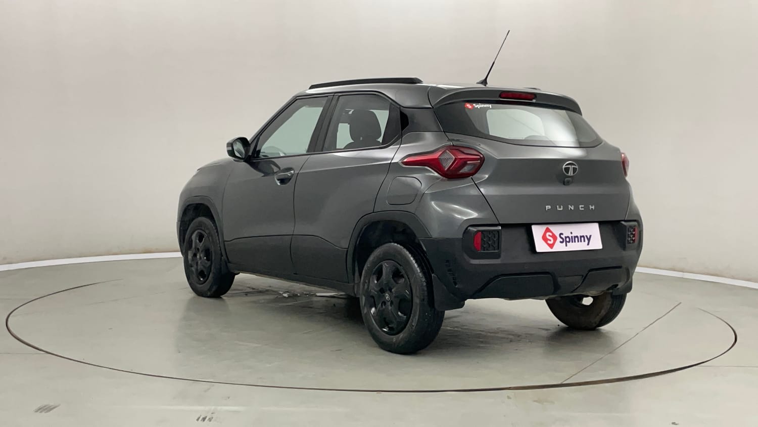 Used 2024 Tata Punch Accomplished MT Petrol Manual exterior LEFT REAR CORNER VIEW