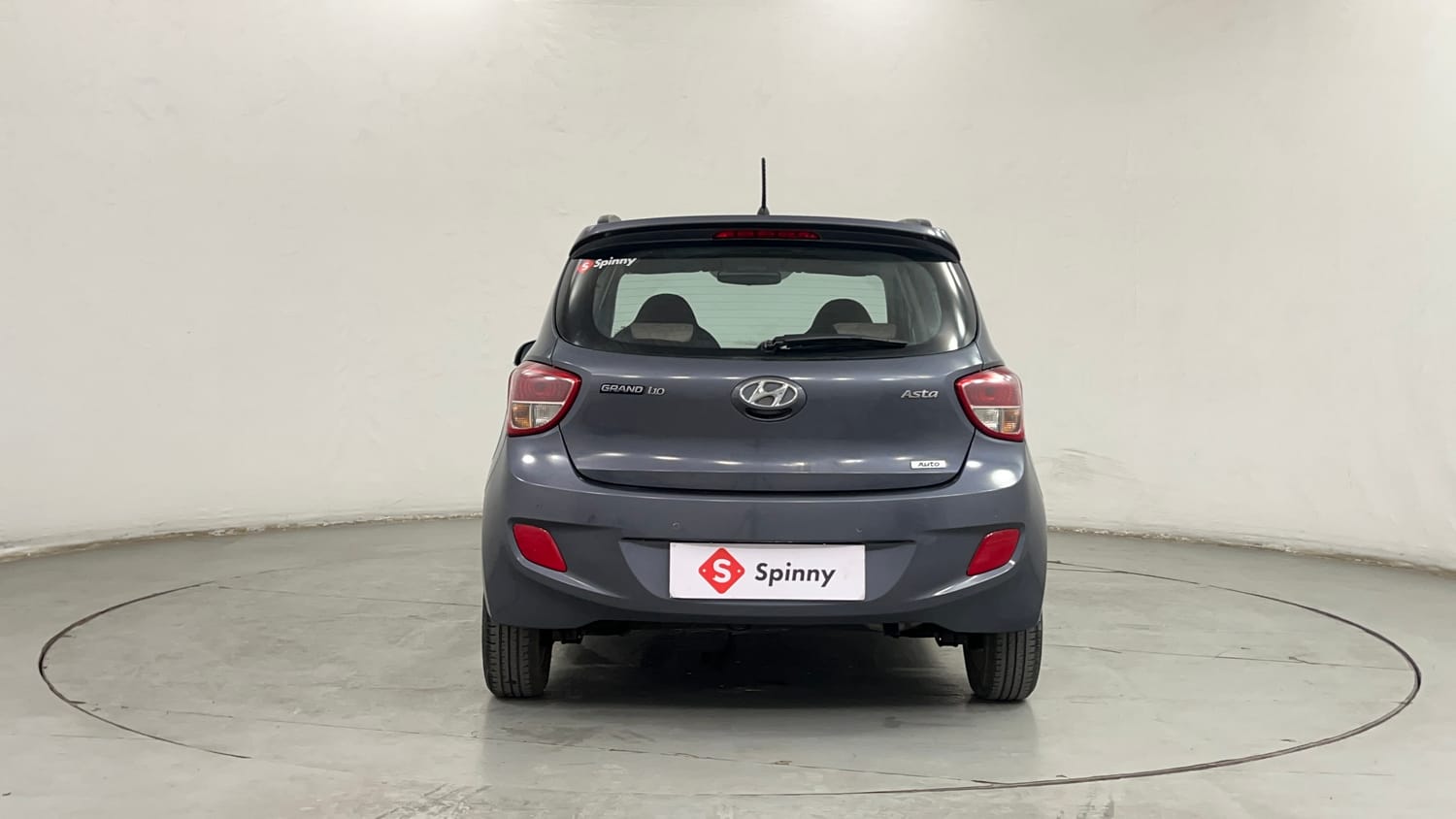 Used 2014 Hyundai Grand i10 Asta AT 1.2 Kappa VTVT Petrol Automatic exterior BACK VIEW