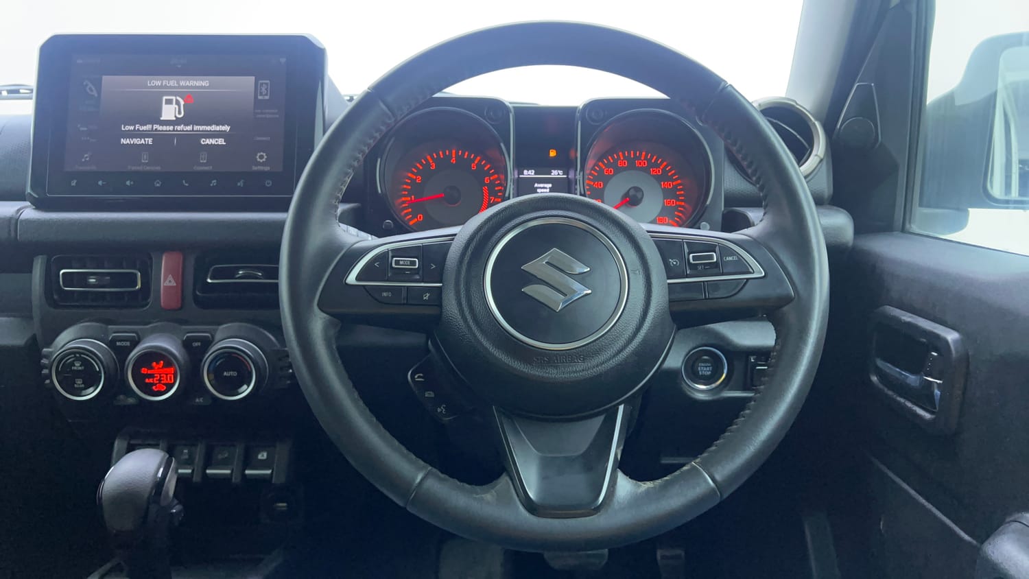 Used 2023 Maruti Suzuki Jimny Alpha AT Petrol Automatic interior STEERING VIEW
