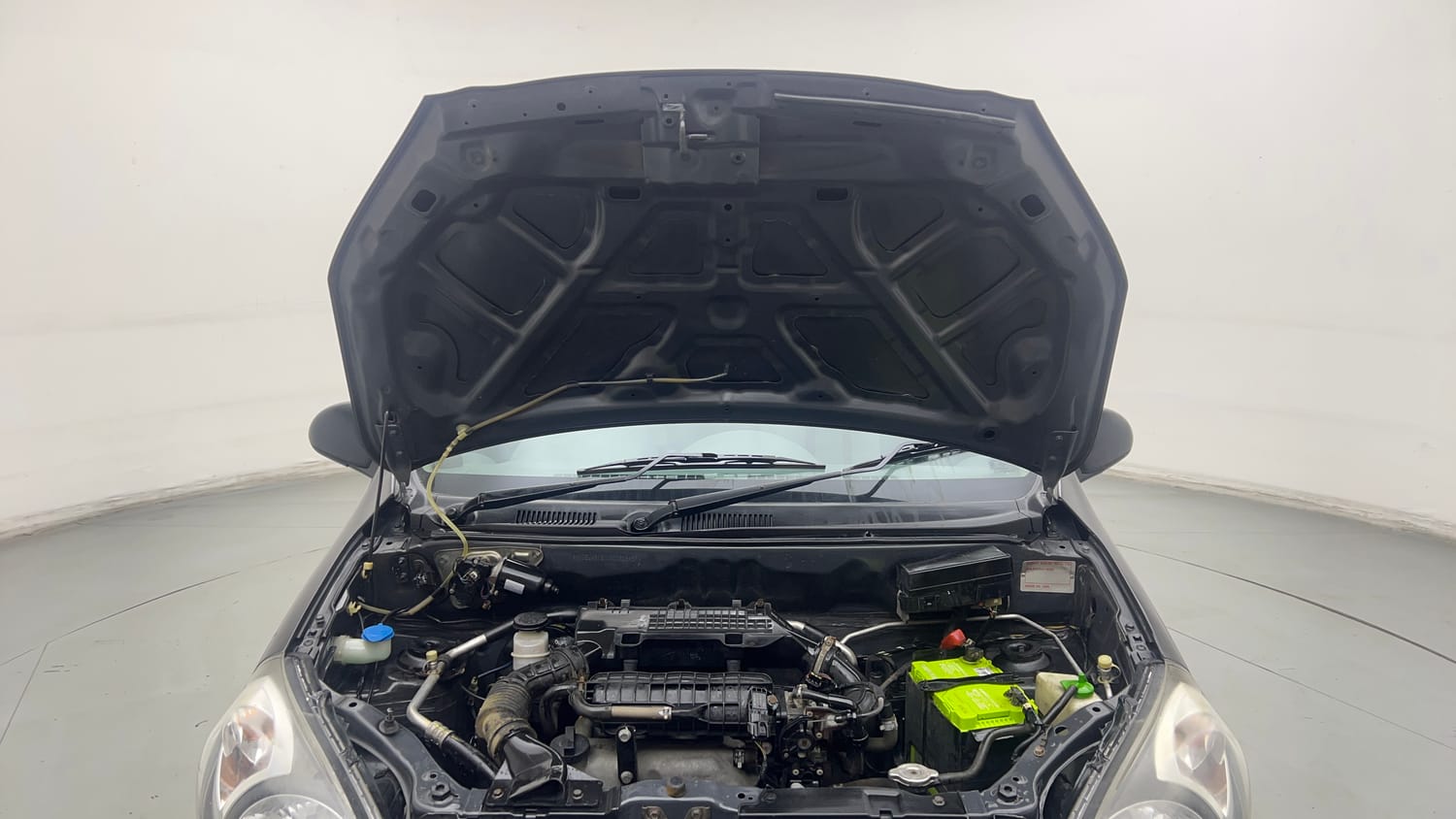 Used 2015 Maruti Suzuki Alto 800 Lxi Petrol Manual engine ENGINE & BONNET OPEN FRONT VIEW