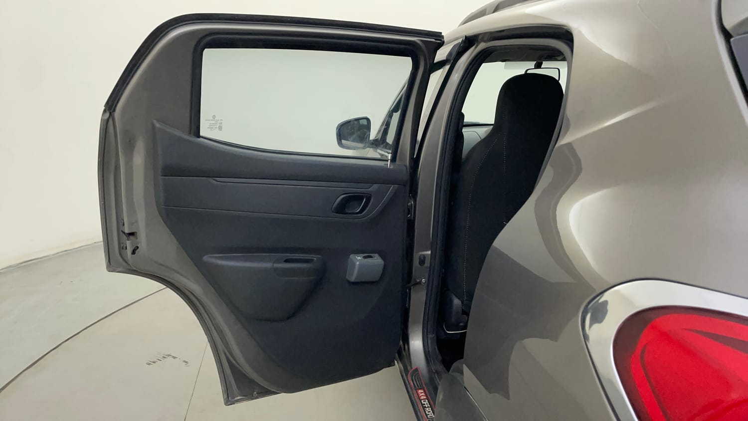 Used 2016 Renault Kwid RXT Petrol Manual interior LEFT REAR DOOR OPEN VIEW