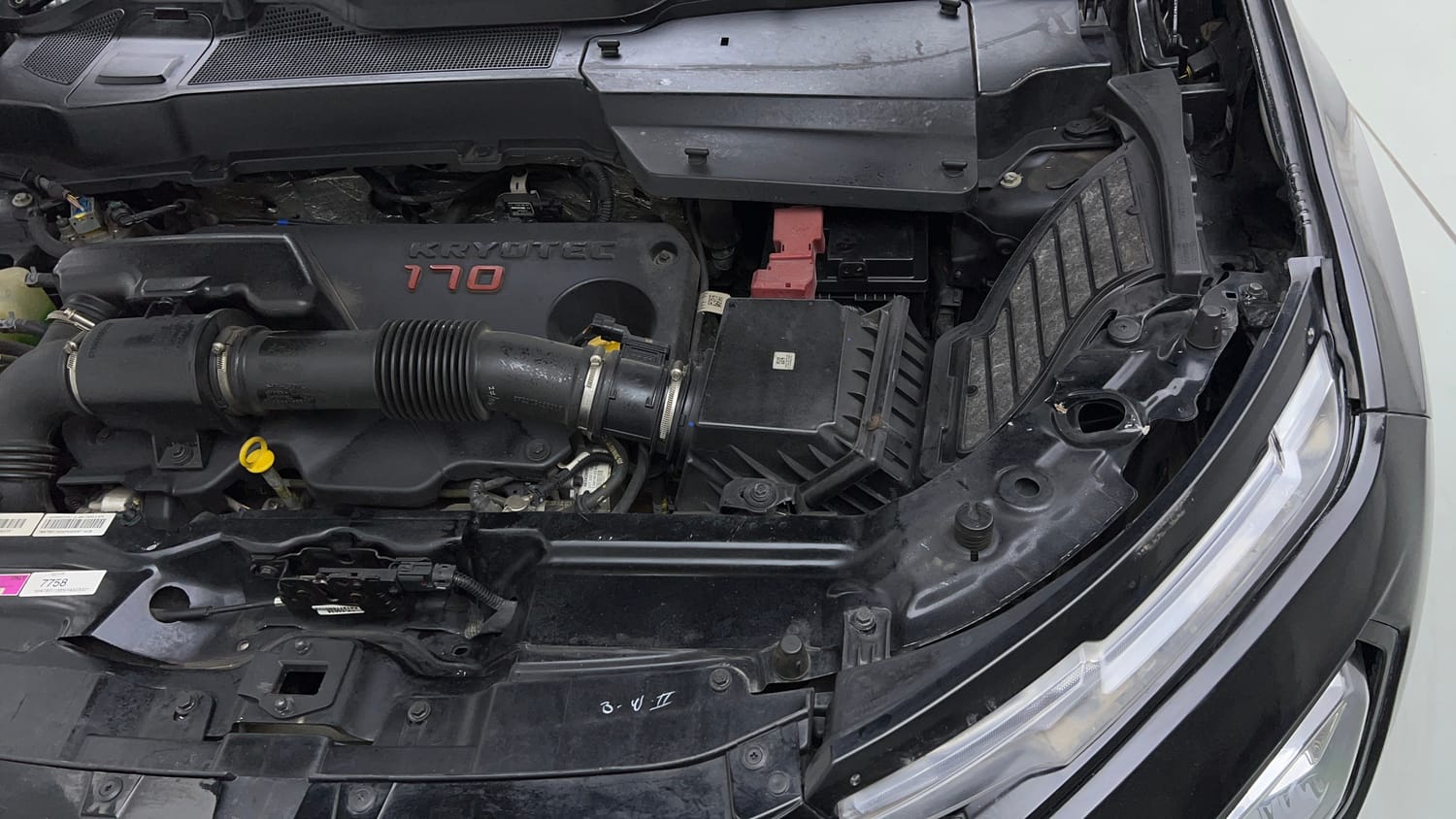 Used 2022 Tata Harrier XTA Plus Dark Edition Diesel Automatic engine ENGINE LEFT SIDE VIEW