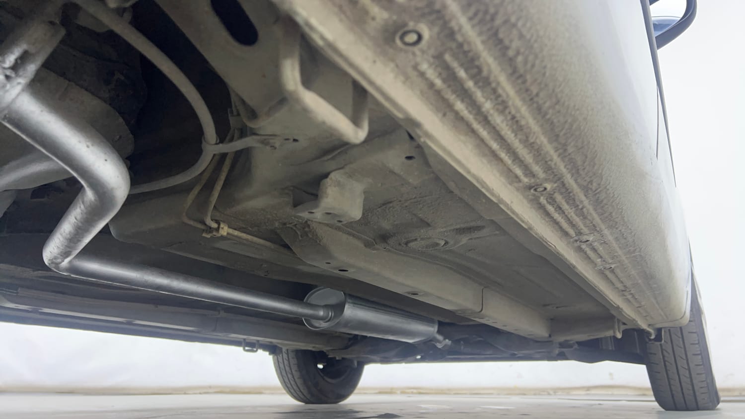 Used 2016 Maruti Suzuki Celerio VXi AMT Petrol Automatic extra REAR RIGHT UNDERBODY VIEW