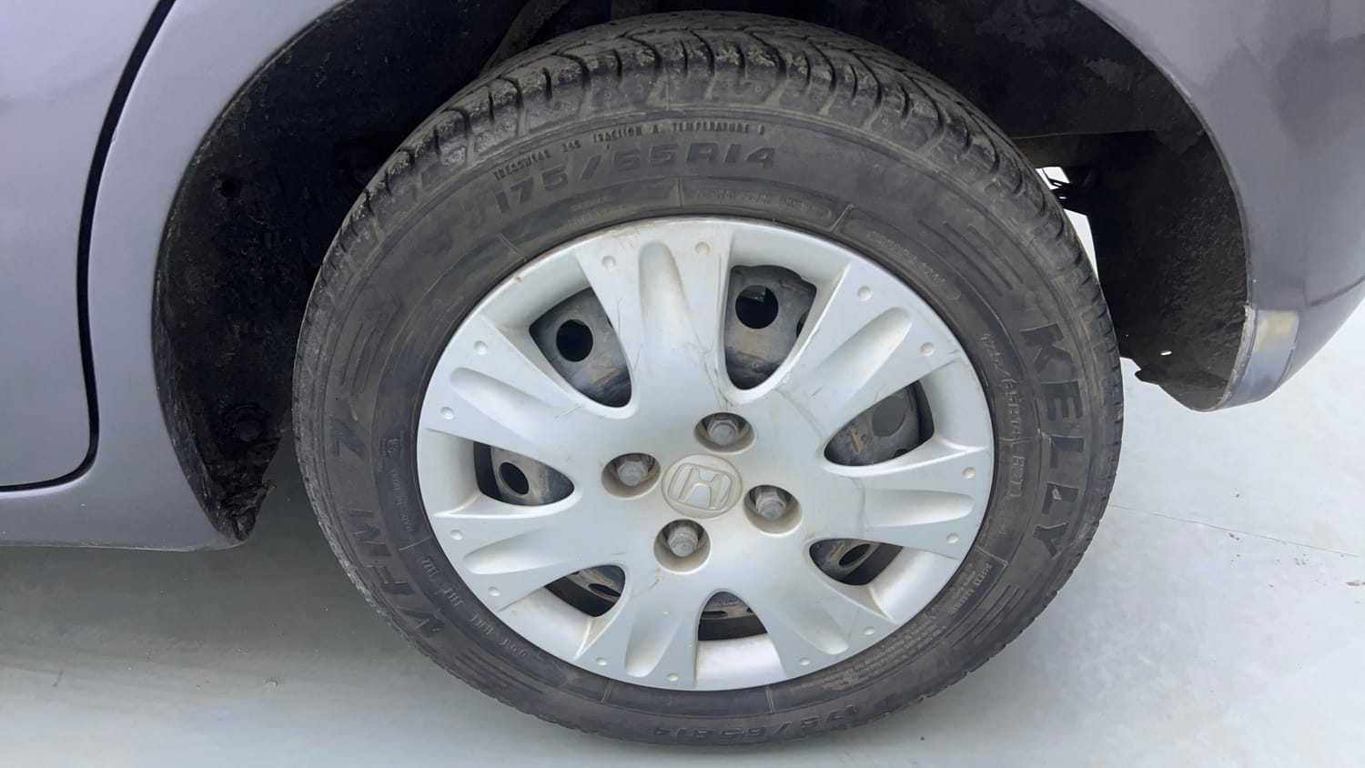 Used 2018 Honda Brio S (O)MT Petrol Manual tyres LEFT REAR TYRE RIM VIEW